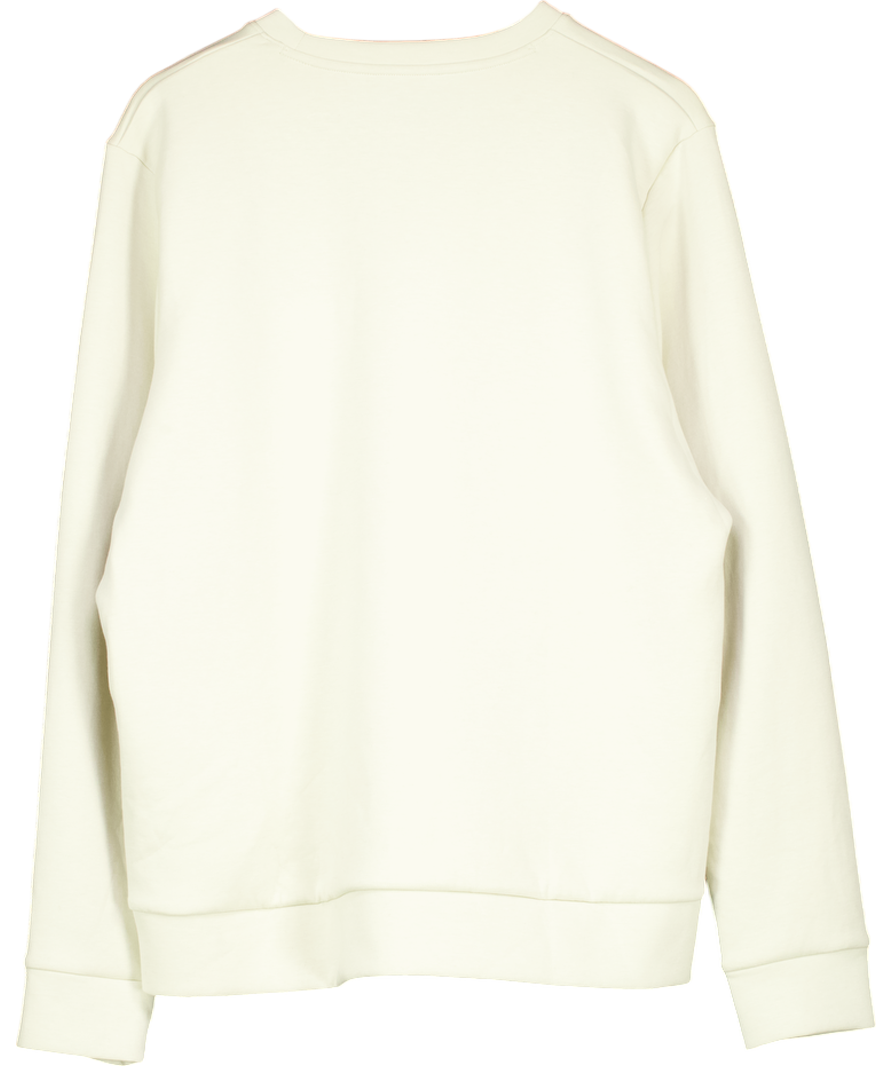 Under Armour Beige Unstoppable Fleece Crew Neck Sweathshirt UK L