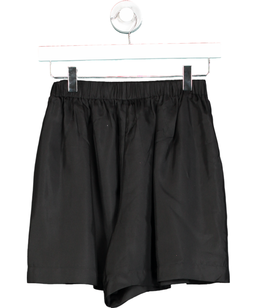 Sinead Keary Black "the Laura" - Silk Shorts UK 8