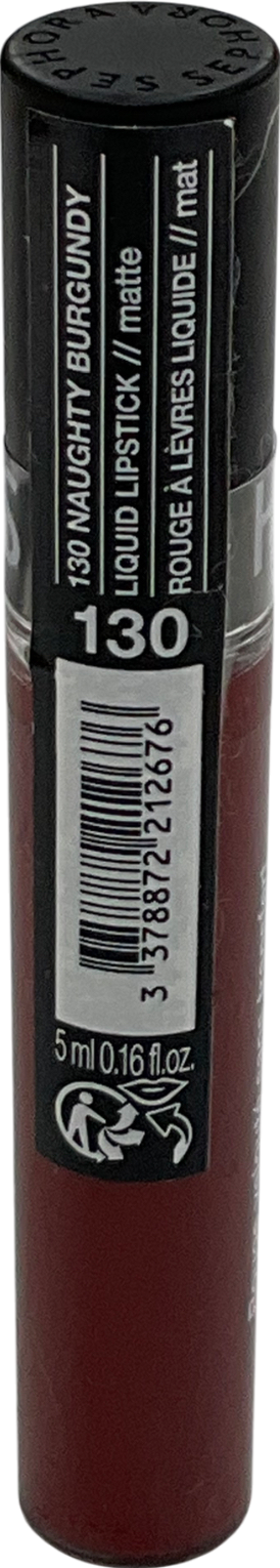 sephora Cream Lip Stain 130 Naughty Burgundy 5ml