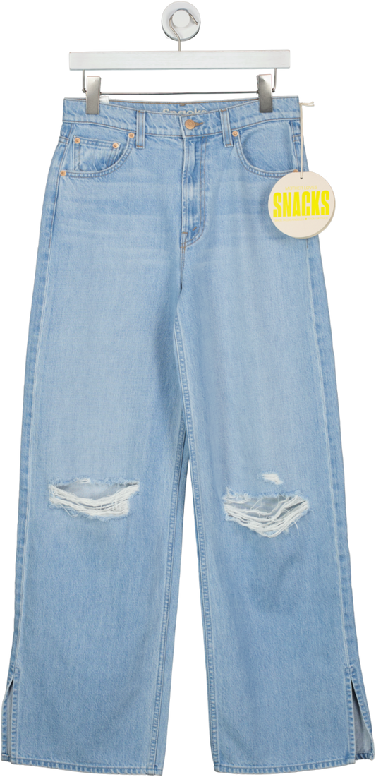 Mother Snacks Blue The Fun Dip Puddle Slice Jeans W25