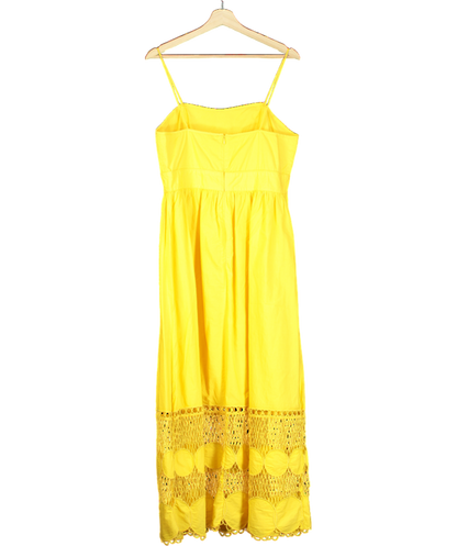 MANGO Yellow Dress UK 12