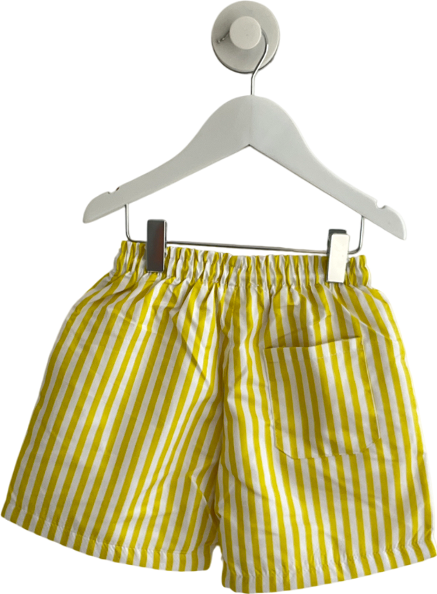 Samli London Yellow Candy Striped Shorts 6 Years