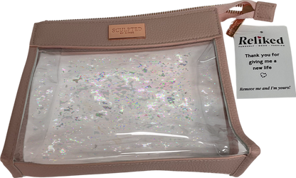 Sculpted by Aimee Pink Travel Make Up Bag One Size