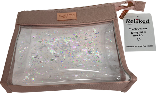 Sculpted by Aimee Pink Travel Make Up Bag One Size