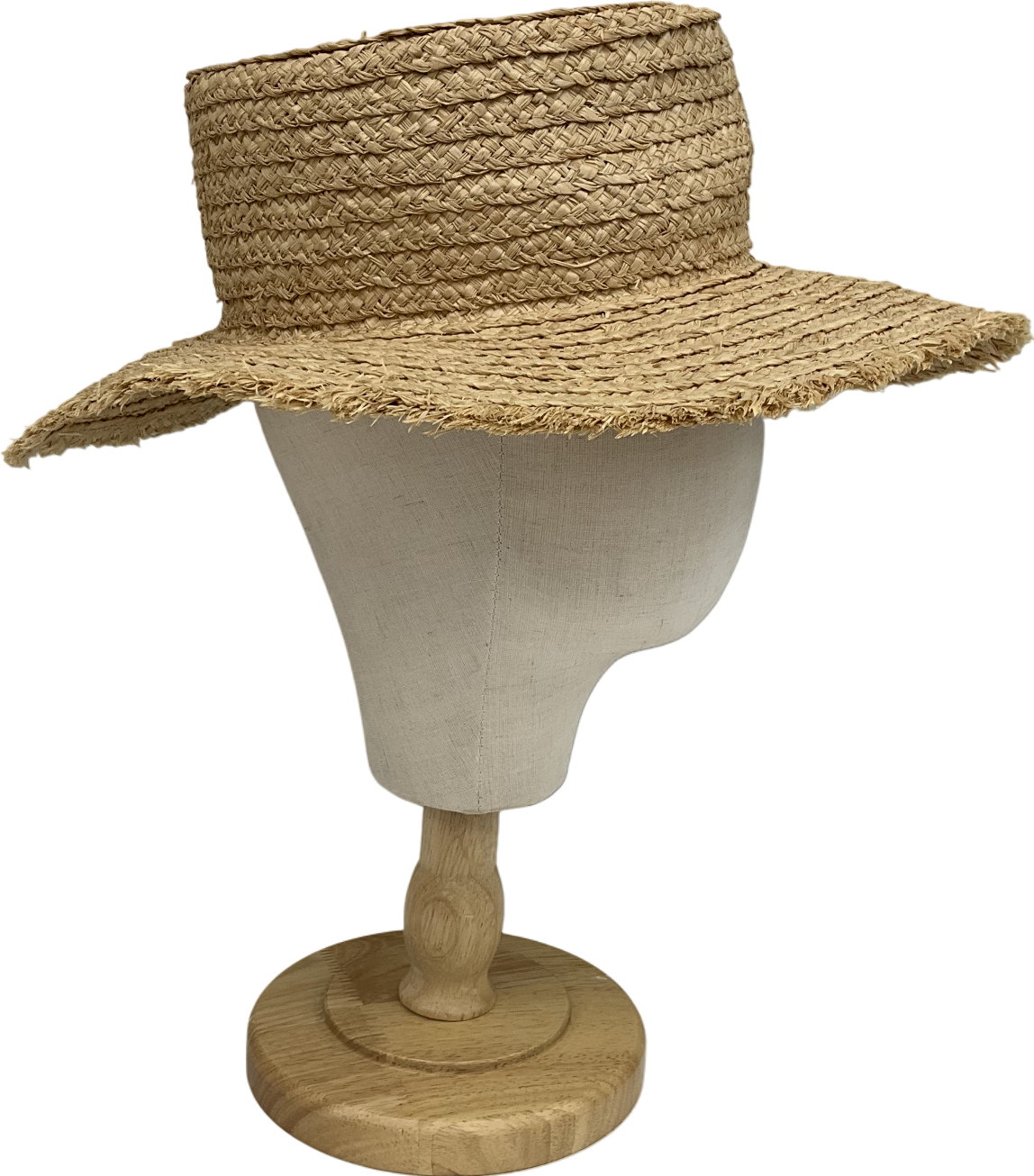 REISS Beige Freya Straw Hat UK S/M