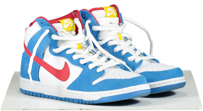 Nike Blue Sb Dunk High Doraemon Trainers UK 6 EU 39 👠