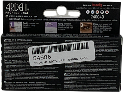 Ardell Faux Mink Individuals - Medium Black M One size