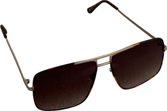 Next Metallic Square Aviator Sunglasses One Size