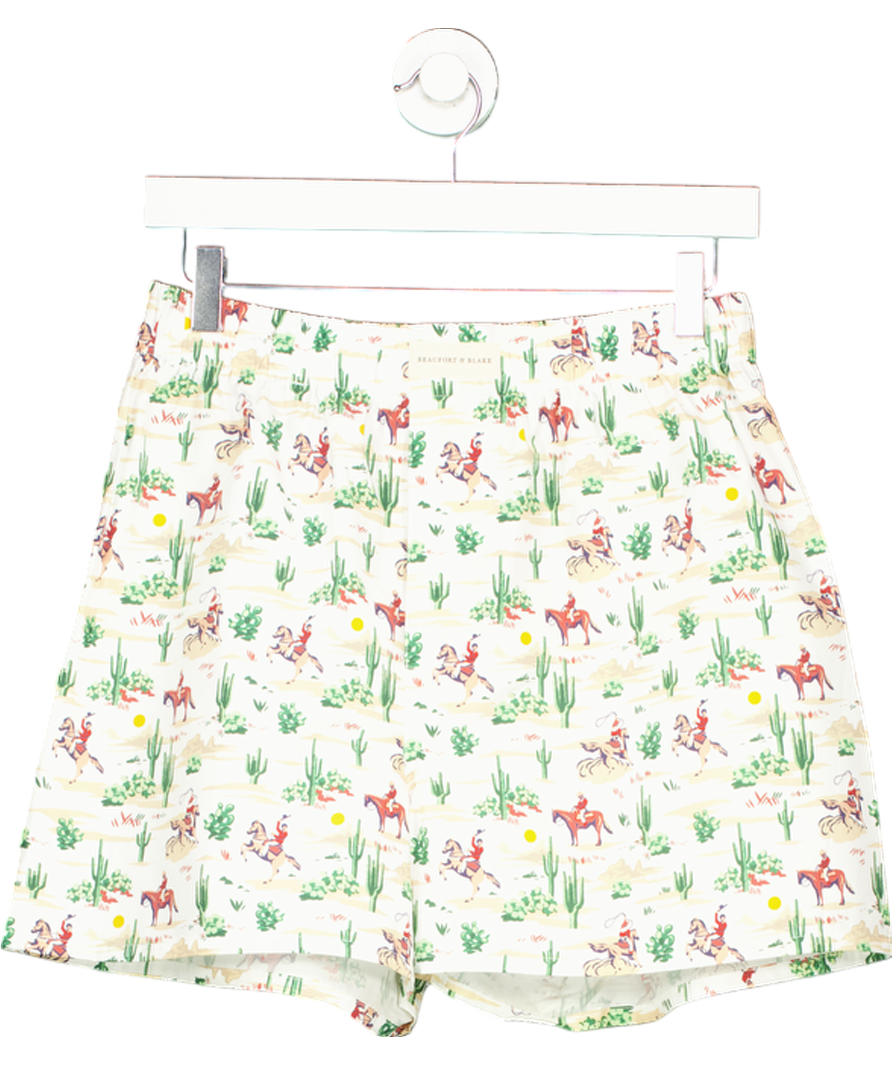 Beaufort & Blake White Horses Boxer Shorts UK S