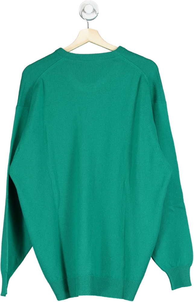 Lyle & Scott Green Wool Jumper UK XL