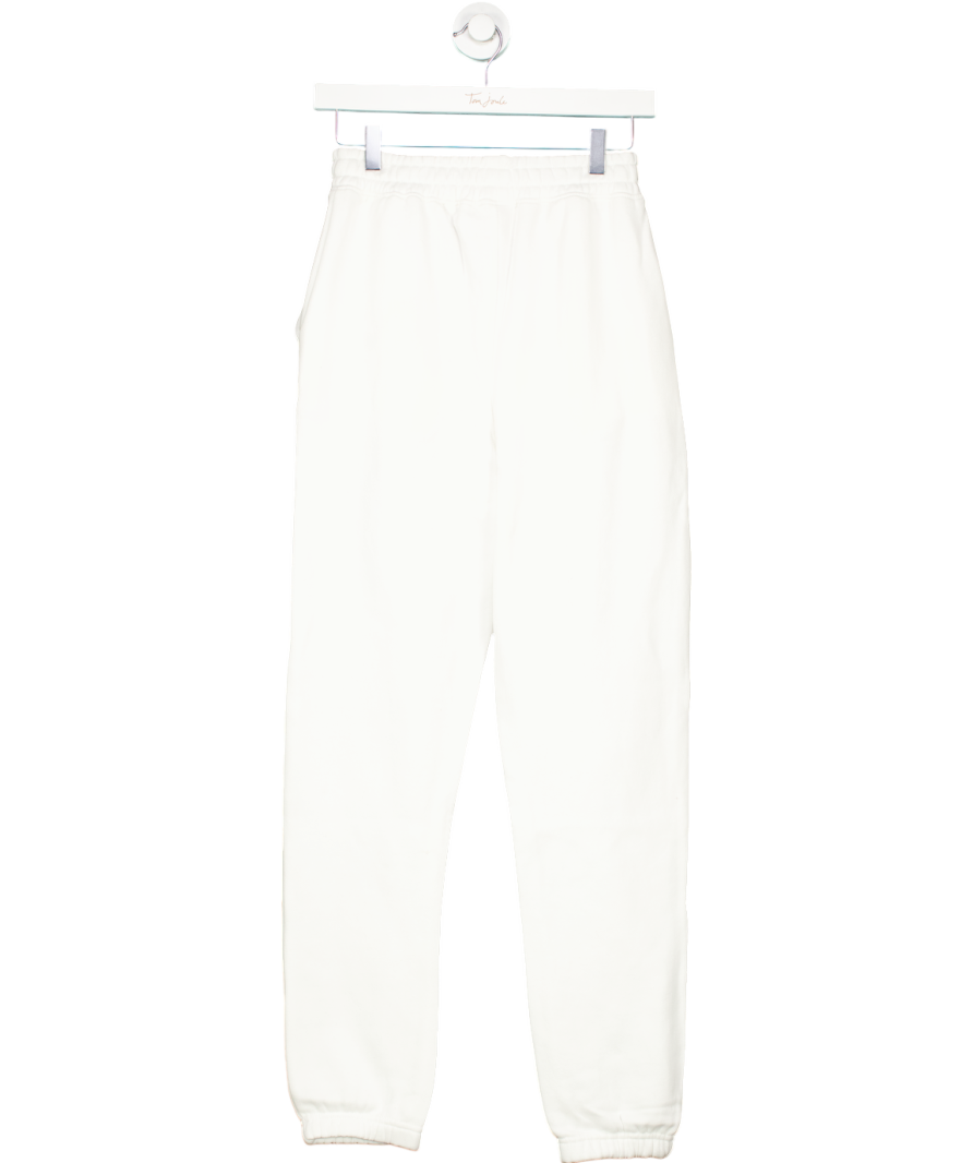 Six Stories White Bride Statement Sweatpants UK XS