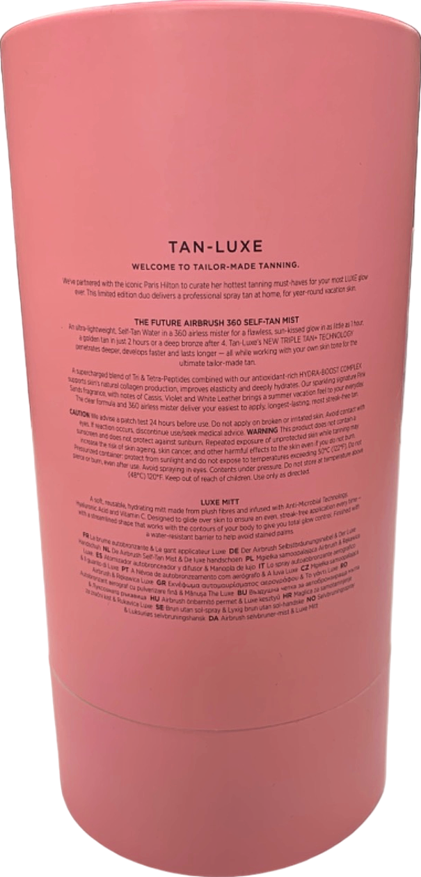 Tan-Luxe The Future Airbrush 360 Self-Tan Mist & Luxe Mitt Limited Edition Collection 150ml