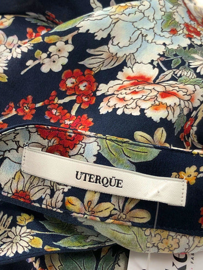 Uterqüe Multicolour Floral Print Blouse UK S