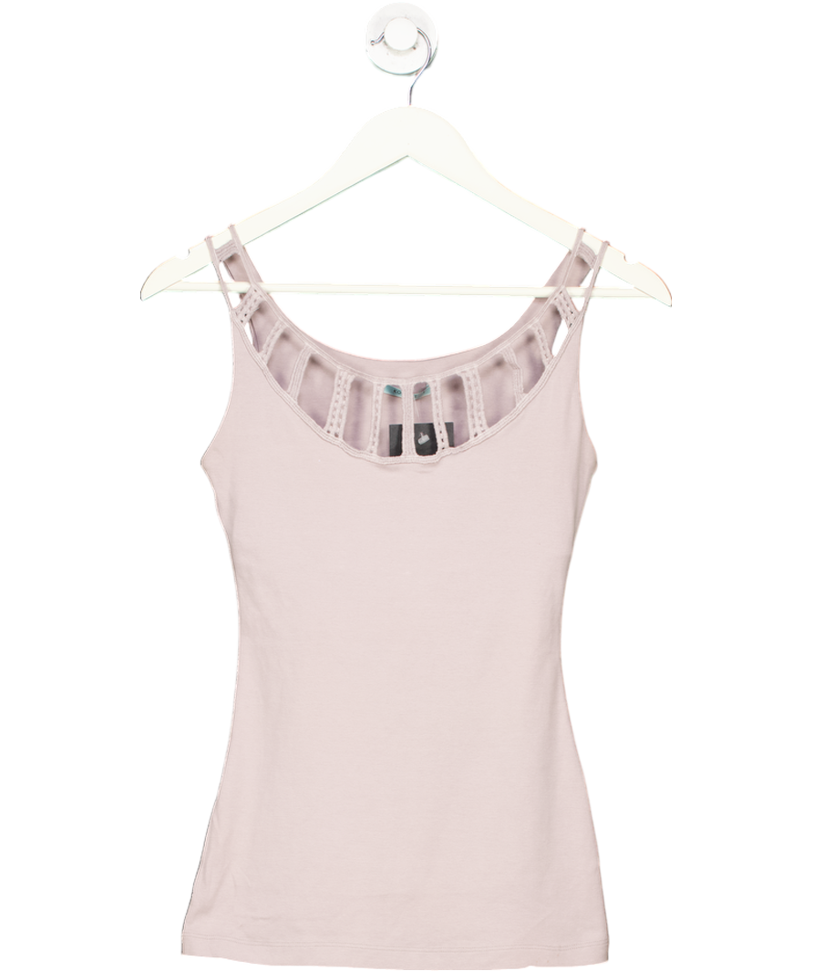 Kookai Grey Cut Out Neckline Vest UK S