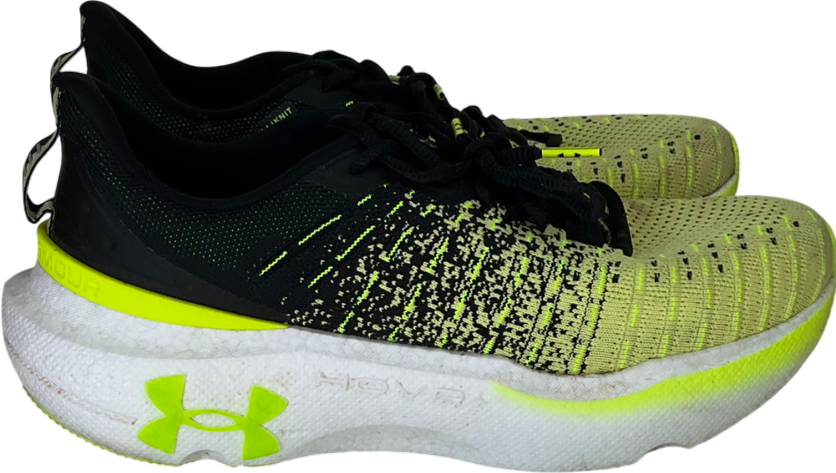 Under Armour Black Infinite Elite Mens Running Shoes UK 8 EU 42 👞