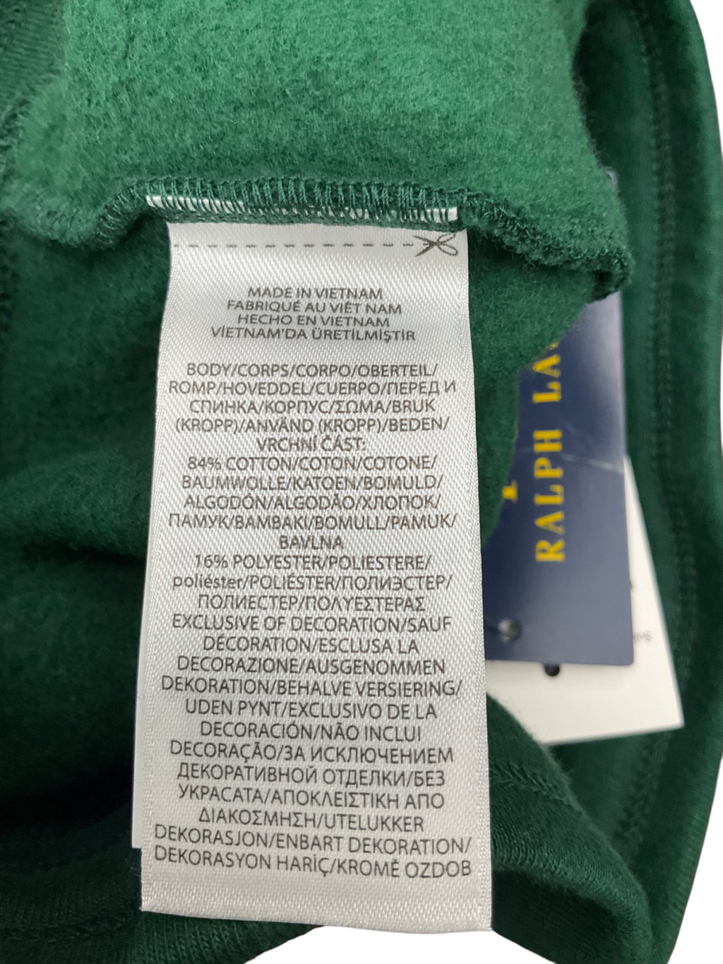 Polo Ralph Lauren Green Polo Players Embroidered Joggers 6 Years