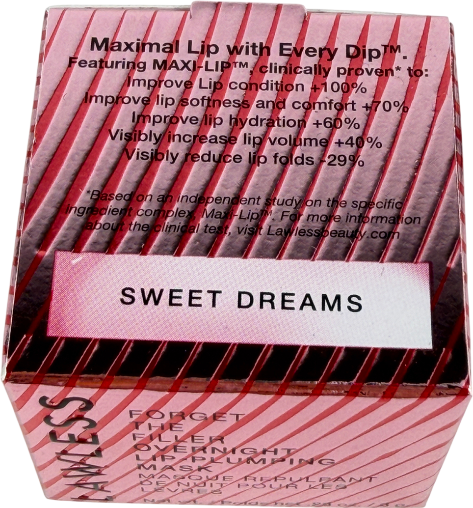lawless Forget The Filler Overnight Lip Plumping Mask Sweet Dream 8g