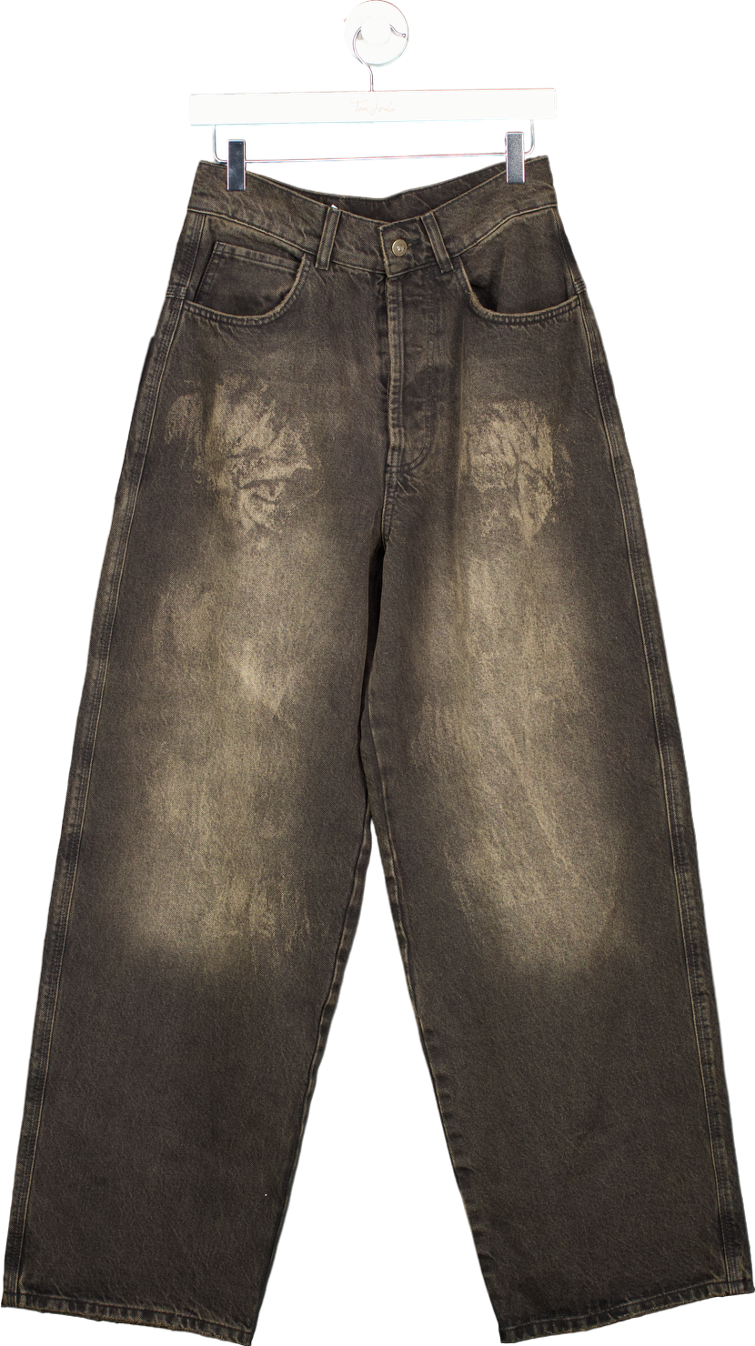 Collusion Black Wide Leg Jeans UK w28