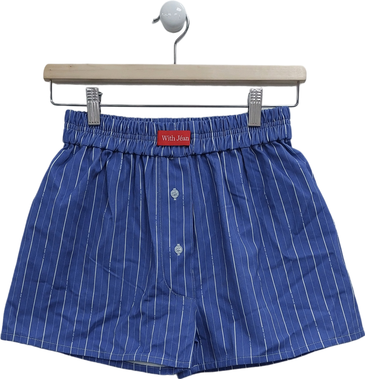 With Jean Blue Lucky Brief Boxer Shorts UK S