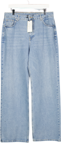 V BY VERY Light Blue High Waisted Straight Leg Jeans UK 20