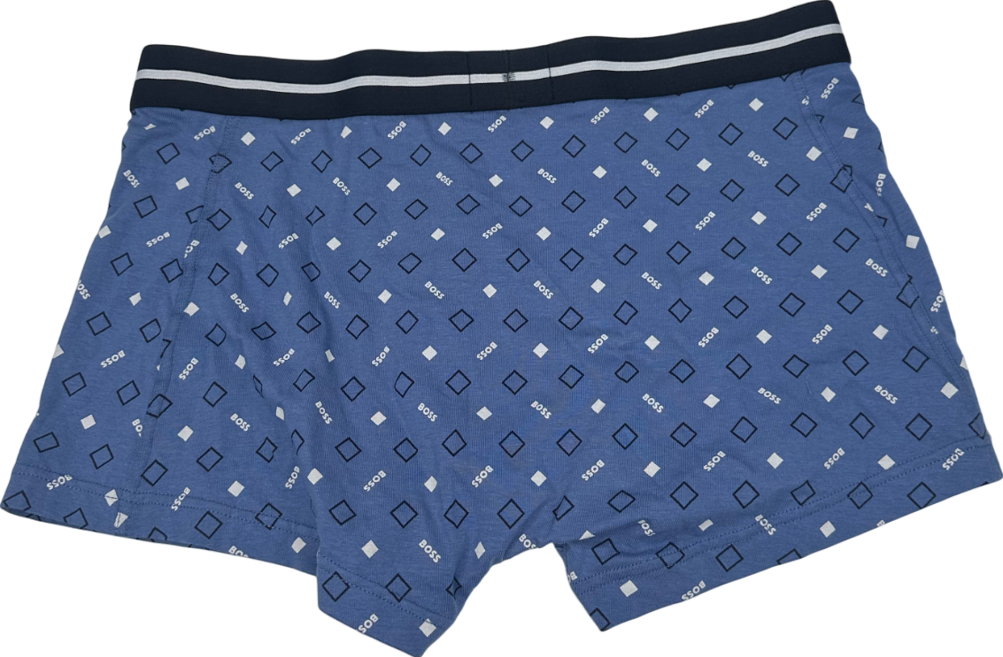 BOSS Blue Logo Boxers UK M