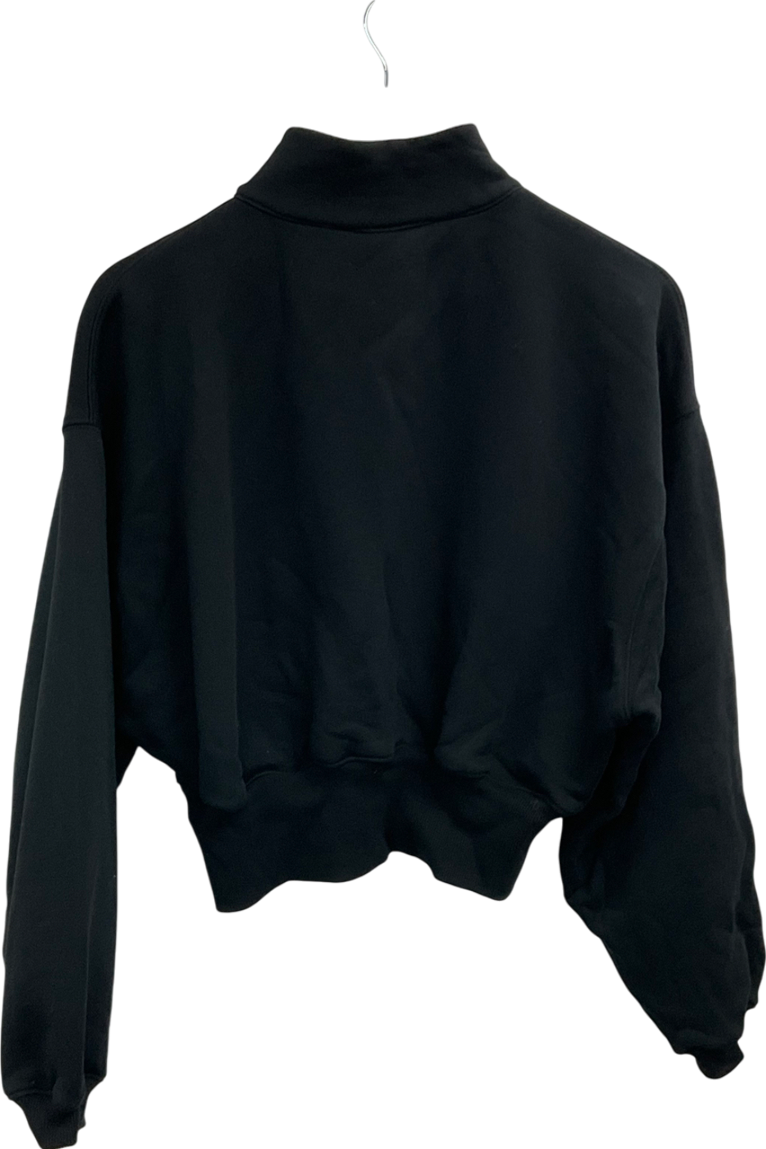 Oner Active Black Mid Weight 1/4 Zip Jumper UK M