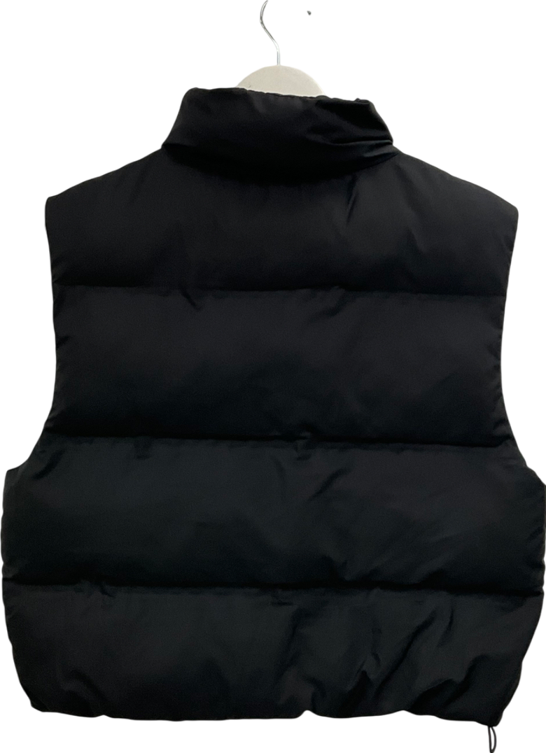 ZARA Black Short Gilet UK M