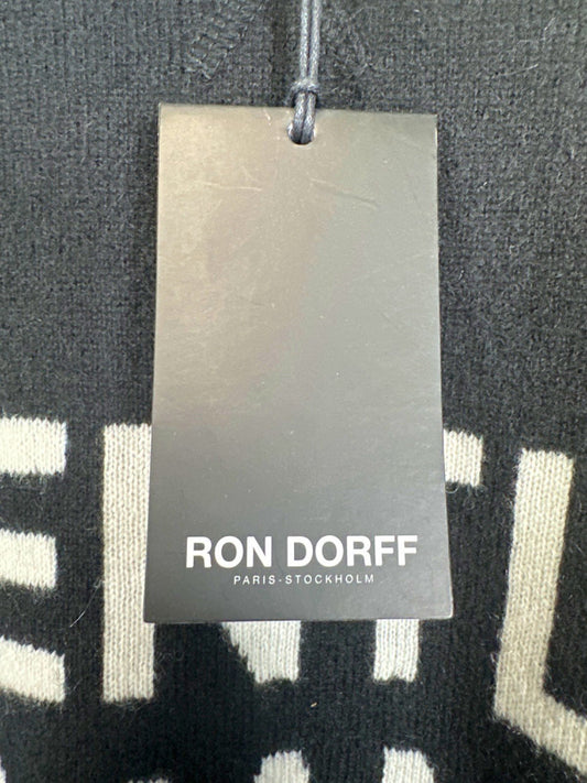 Ron Dorff Black Luxury 100% Cashmere "Gentleman" Jumper UK Medium