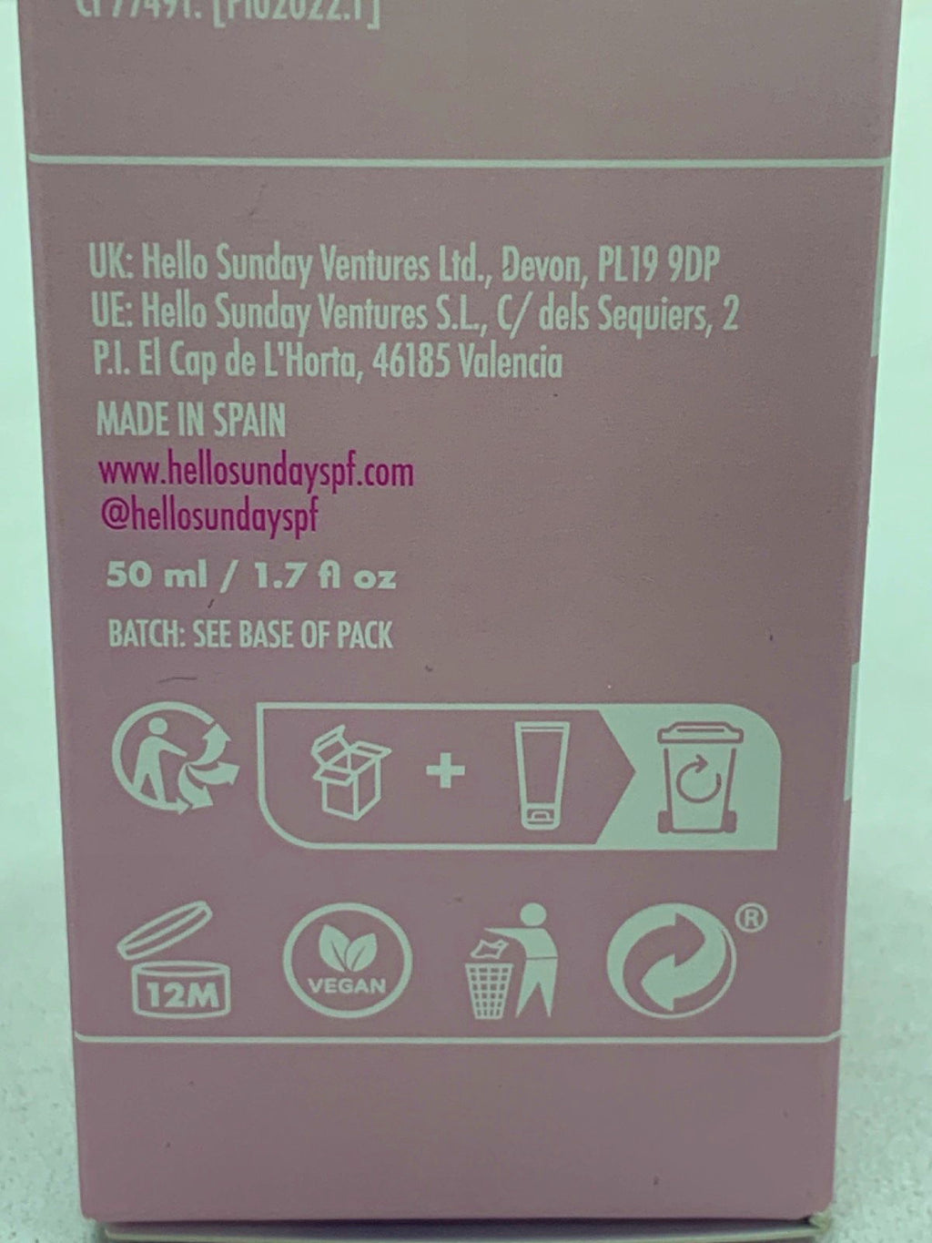 Hello Sunday The Illuminating One Glow Primer SPF 50 PA +++ 50ml