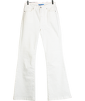 J.McLaughlin White Domino Flared Jeans UK 8