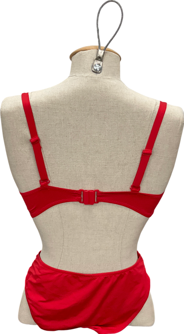 ASOS Red Bikini Set UK 34C