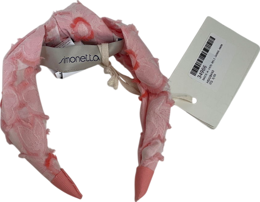 Simonetta Fil Coupé Cotton Headband One Size