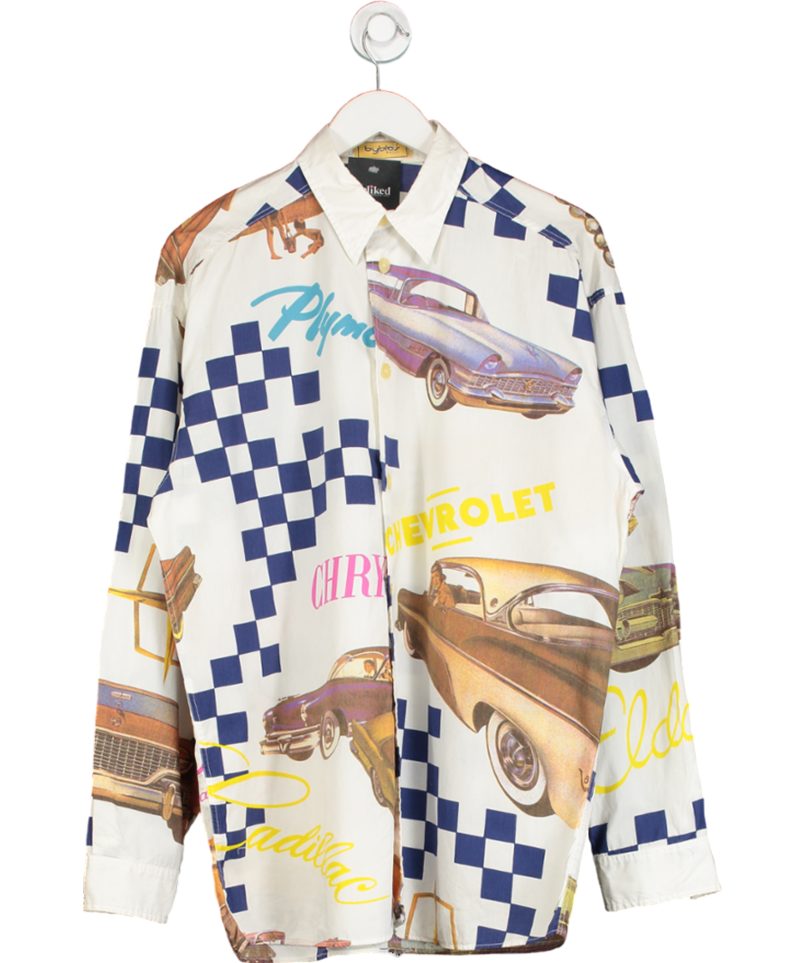 byblos White Vintage Shirt UK 40" CHEST