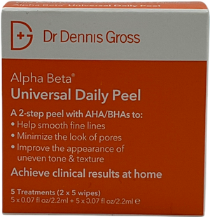 Dr Dennis Gross Alpha Beta Universal Daily Peel Pads X5 treatments