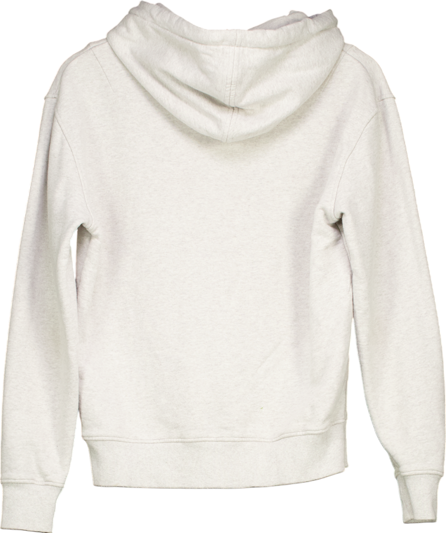 Ami Paris Grey Ami De Coeur Hoodie UK 8