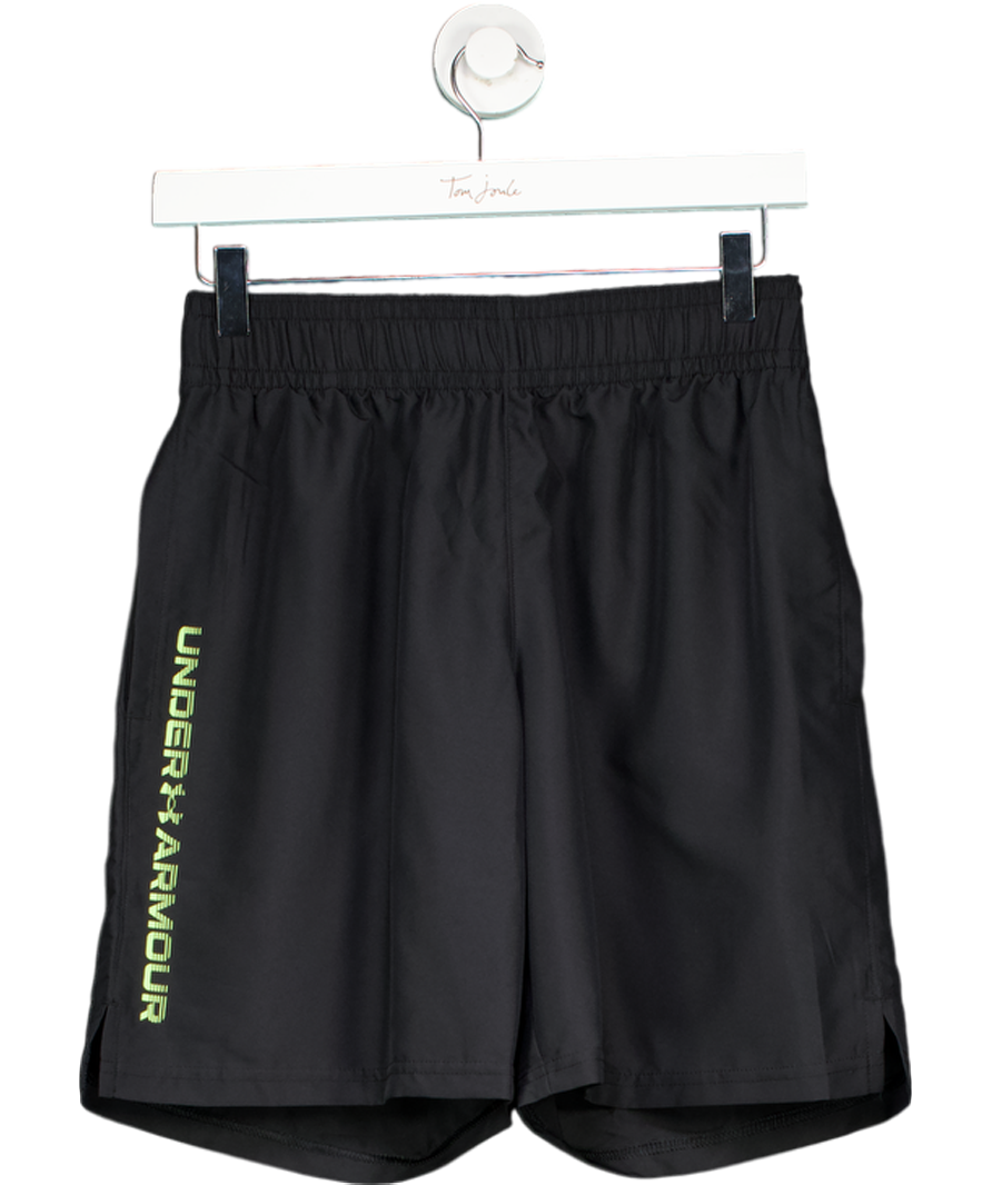 Under Armour Black Tech Woven Wordmark Shorts UK S