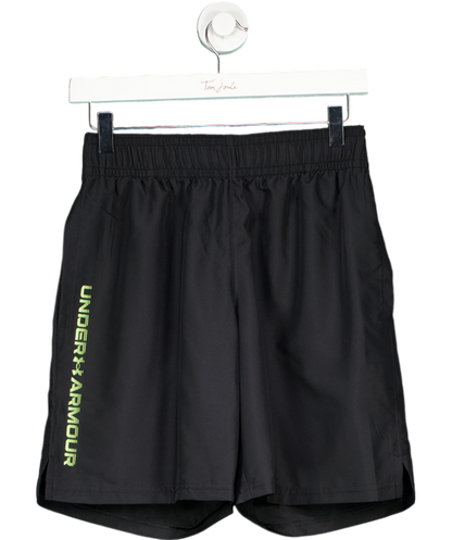 Under Armour Black Tech Woven Wordmark Shorts UK S