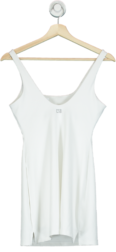 CSB White ActivLuxe Dress UK S