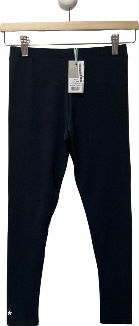 Mintie by Mint Velvet Blue Navy Embroidered Star Leggings 10 Years