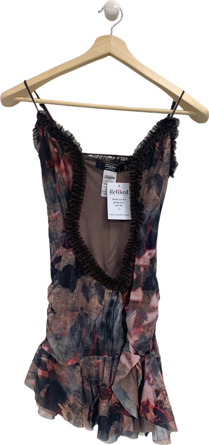 Jaded London Multi-Colour Floral Dress UK 6