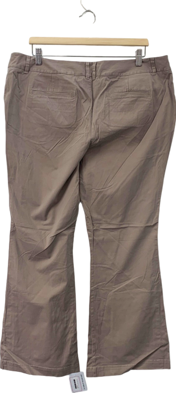 Boden Brown Flared Trousers UK 10L