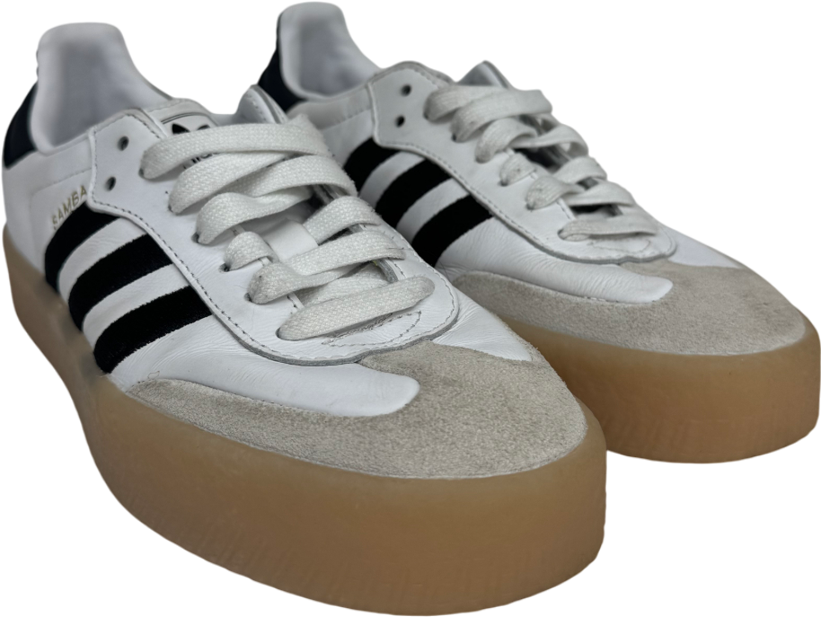 adidas White Samba Shoes UK 5 EU 38 👠
