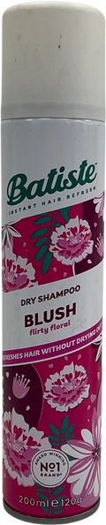 Batiste Dry Shampoo Blush, Flirty Floral Fragrance 200ml
