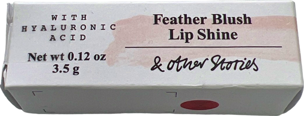 & Other Stories Feather Blush Lip Shine No Shade 3.5g