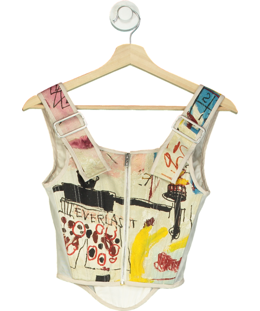 H&M Studio Denim Corset UK 6