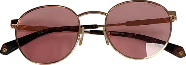 polariod Pink Lense Sunglasses