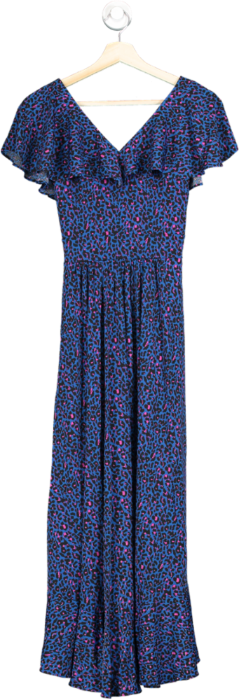 Jolie Moi Multicolour Leopard Print Maxi Dress 8
