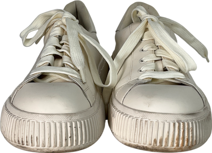 ZARA Cream Trainers UK 9 EU 43 👞
