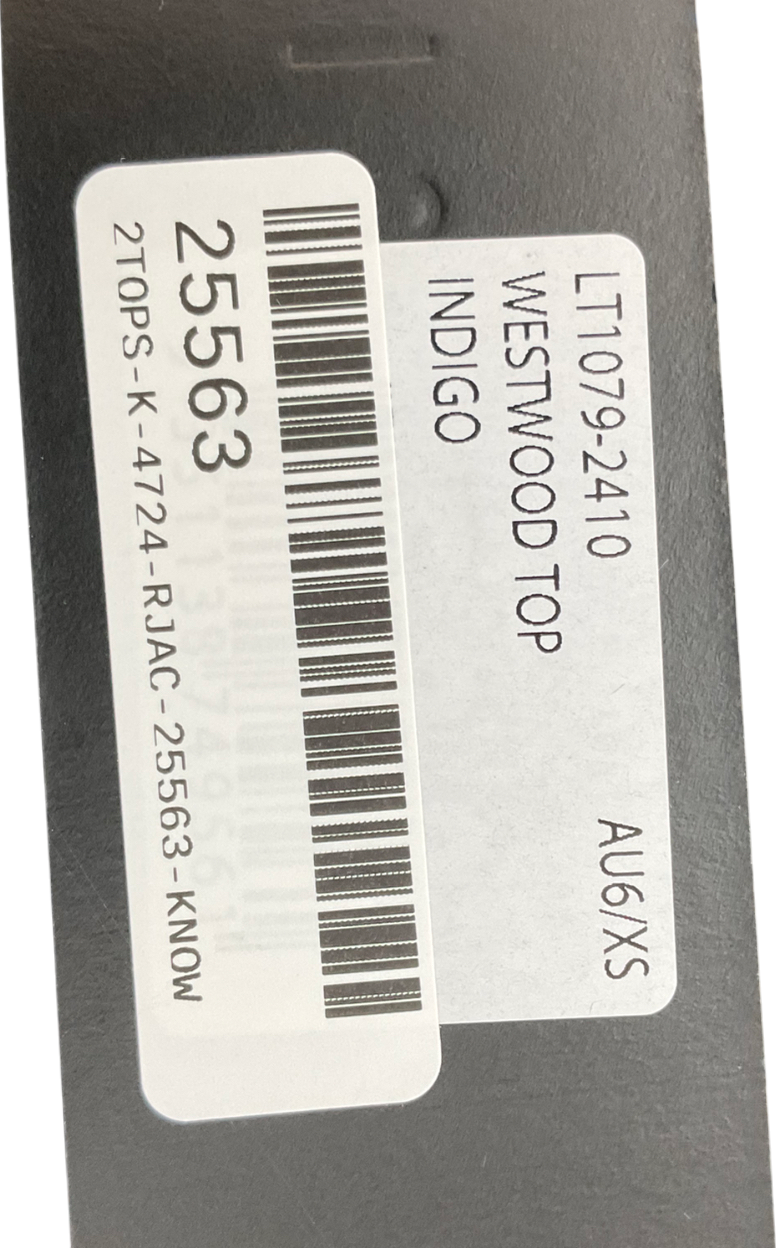 Lioness Blue Westwood Top In Indigo UK XS