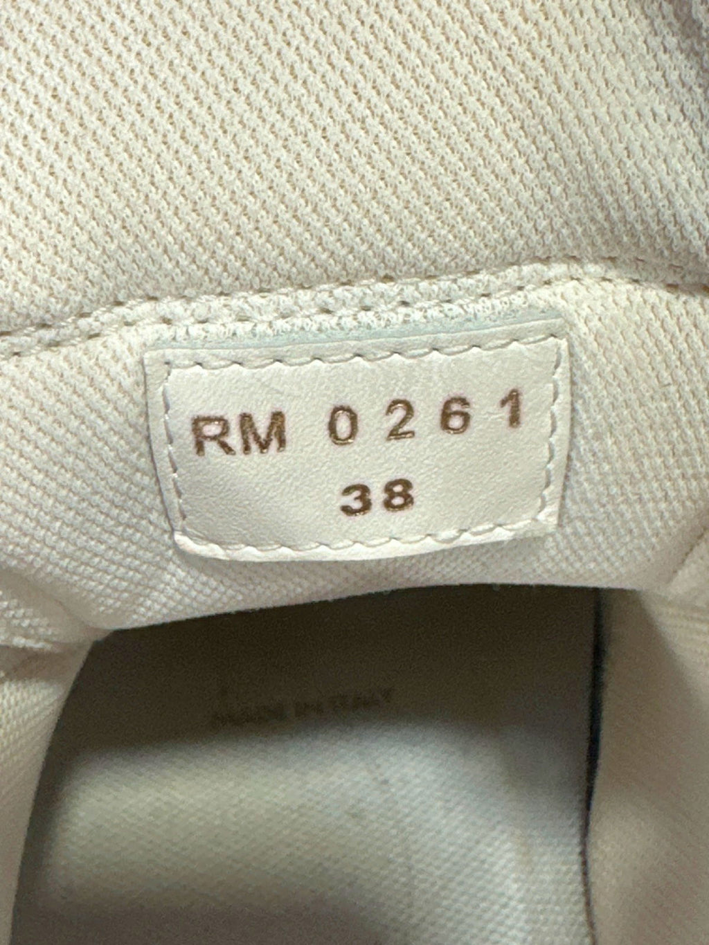 Celine White High-Top Trainers UK 5 EU 38